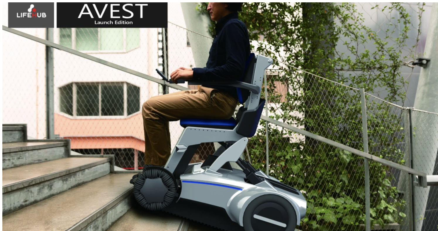Japanese Startup to Launch Stair-Climbing Electric Wheelchair in 2026