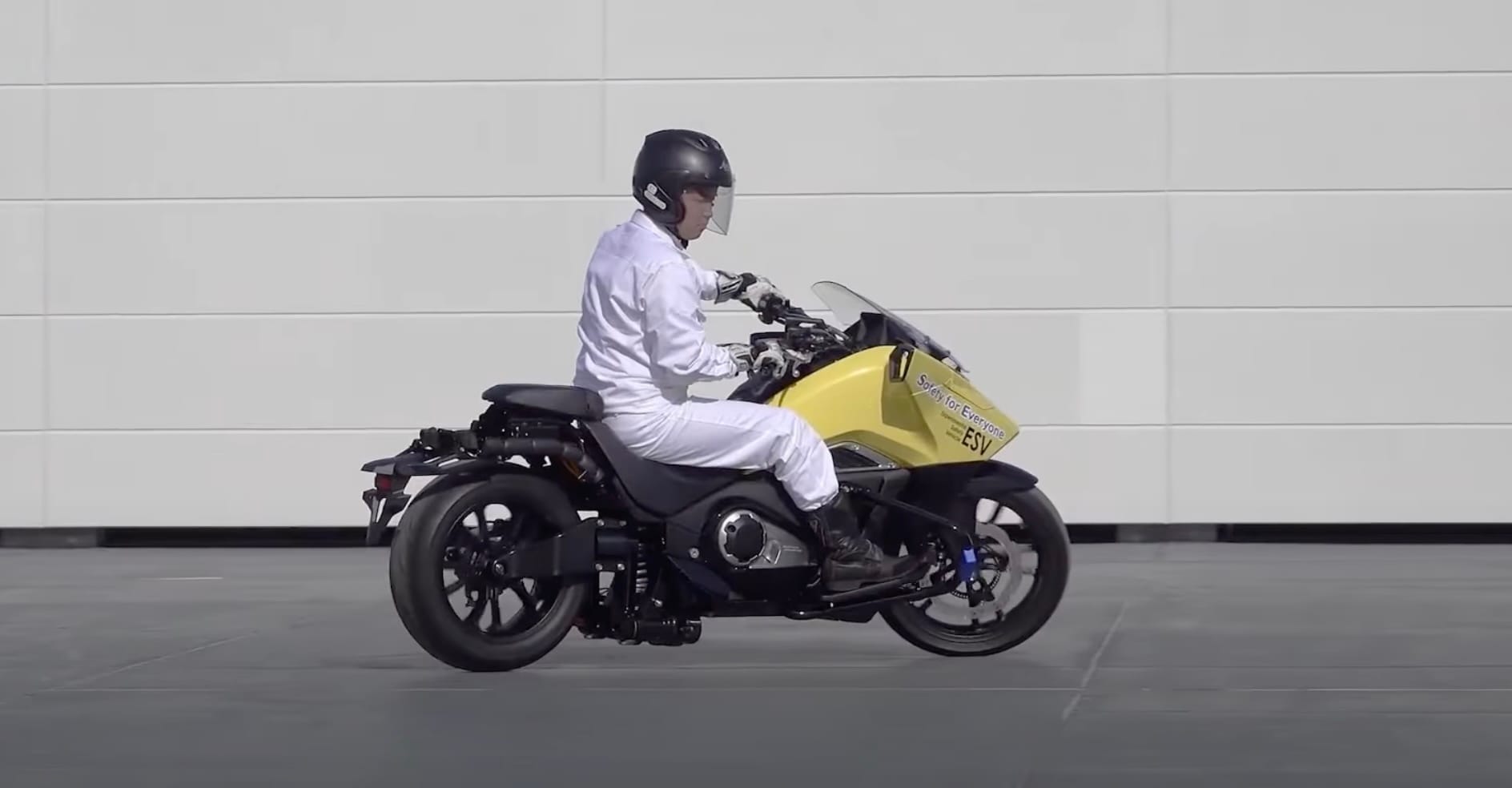 Honda’s Dream: Motorcycles That Never Fall
