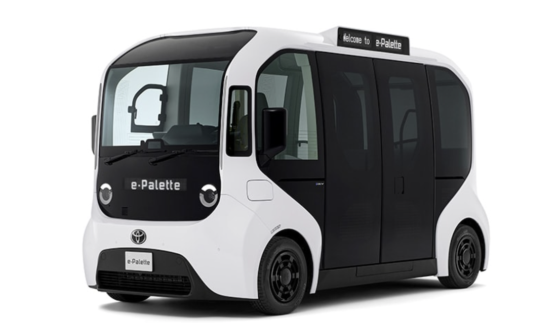 Toyota Rolls Out e-Palette Compact Electric Bus in Japan