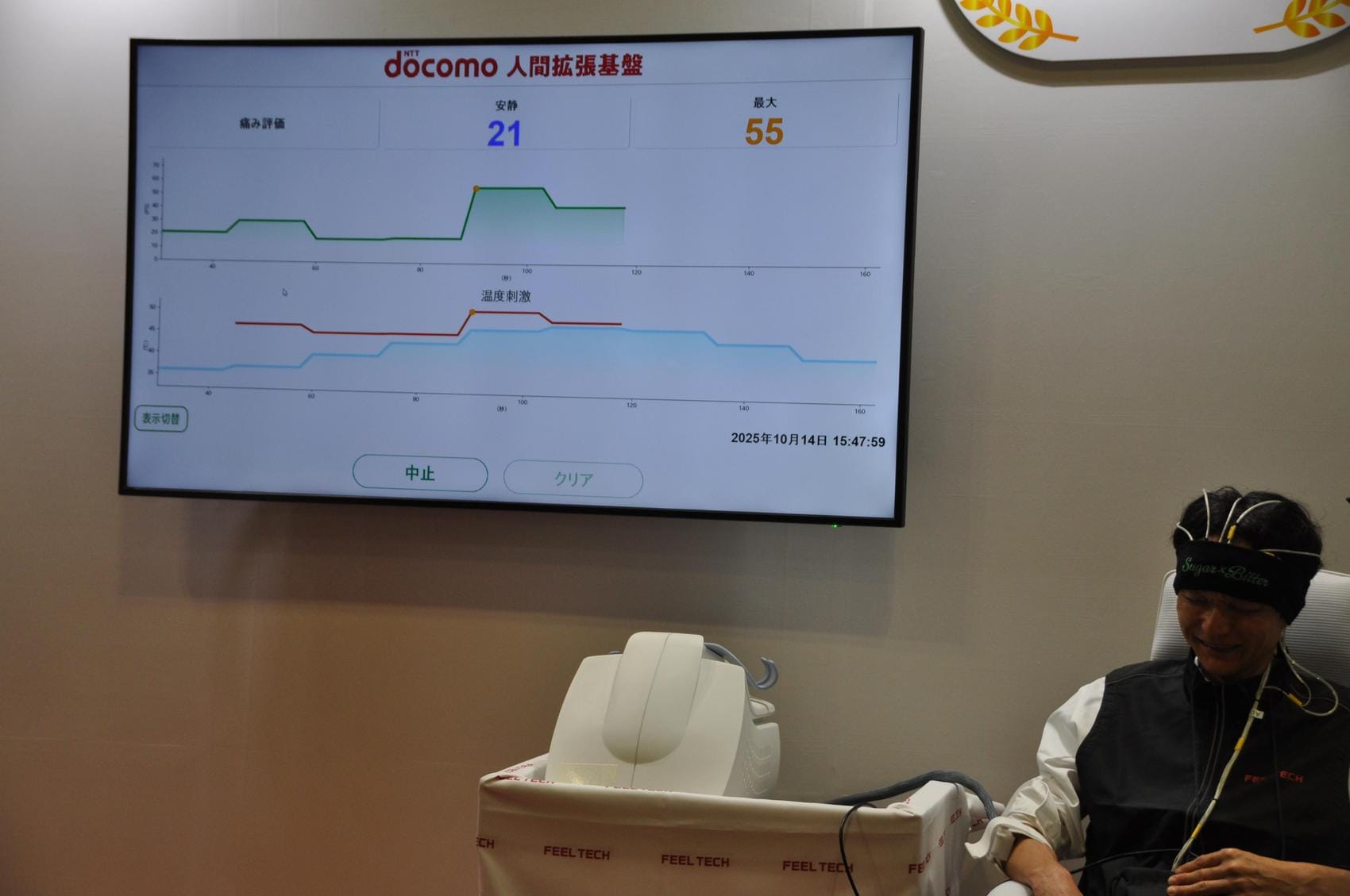 NTT Docomo Develops Technology to Quantify Physical and Mental Pain