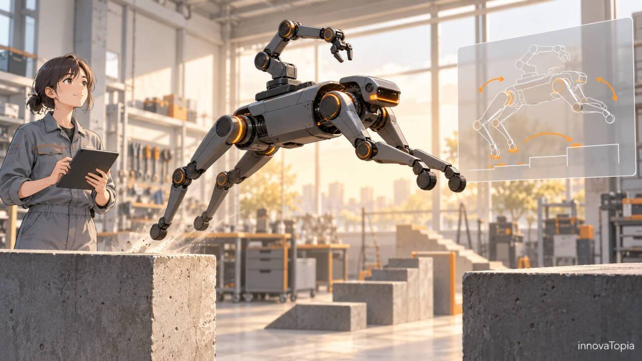 HLQ EDGE brings “world model” AI into a four-legged industrial robot