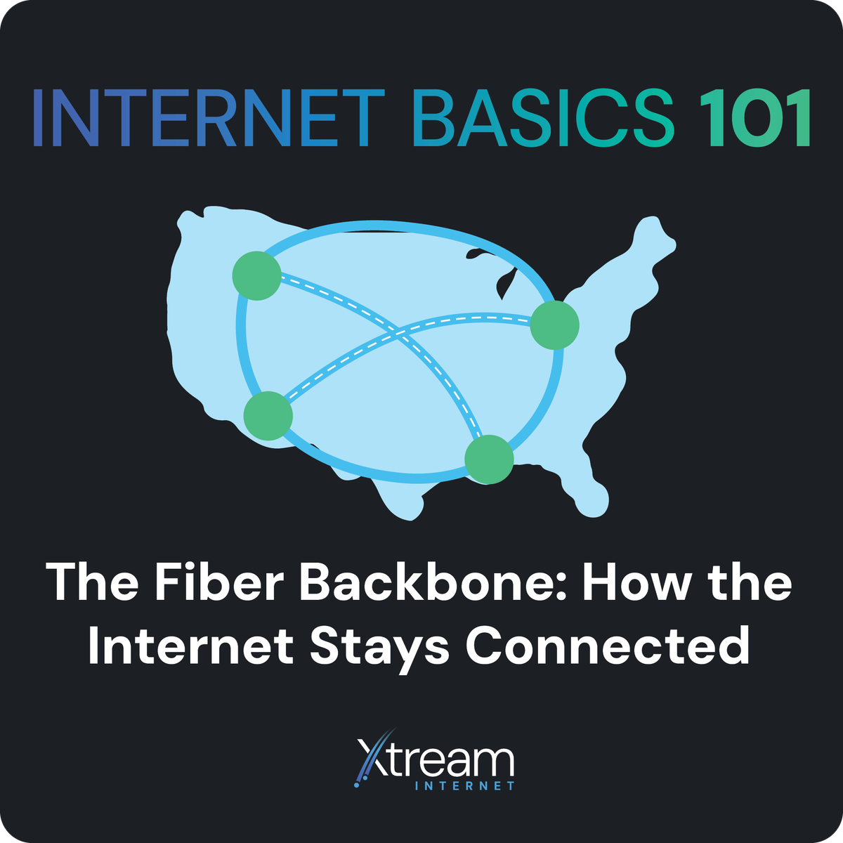 The Fiber Backbone: How the Internet Stays Connected