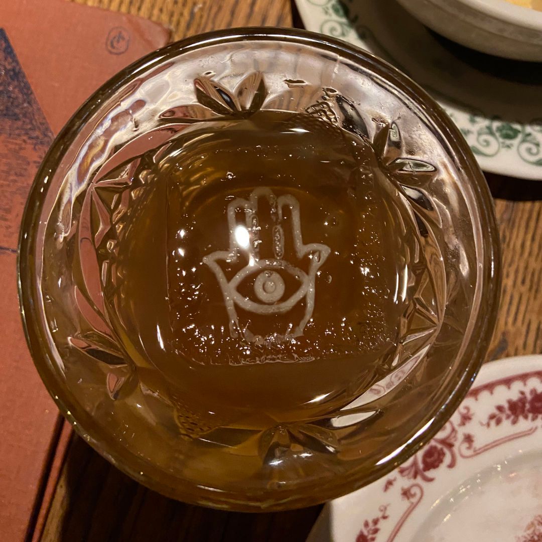 Old fashioned occult symbol.