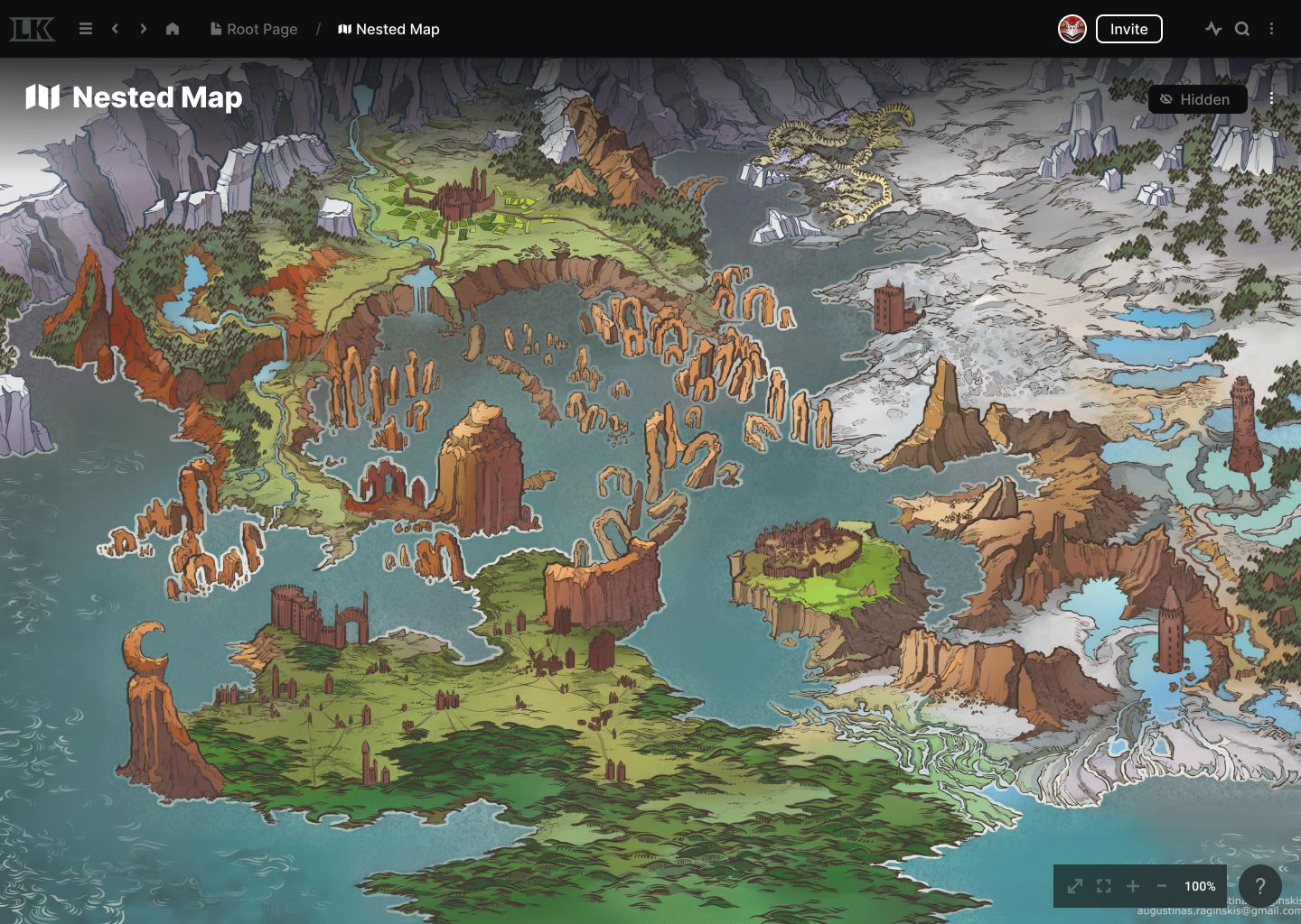 LegendKeeper map design.