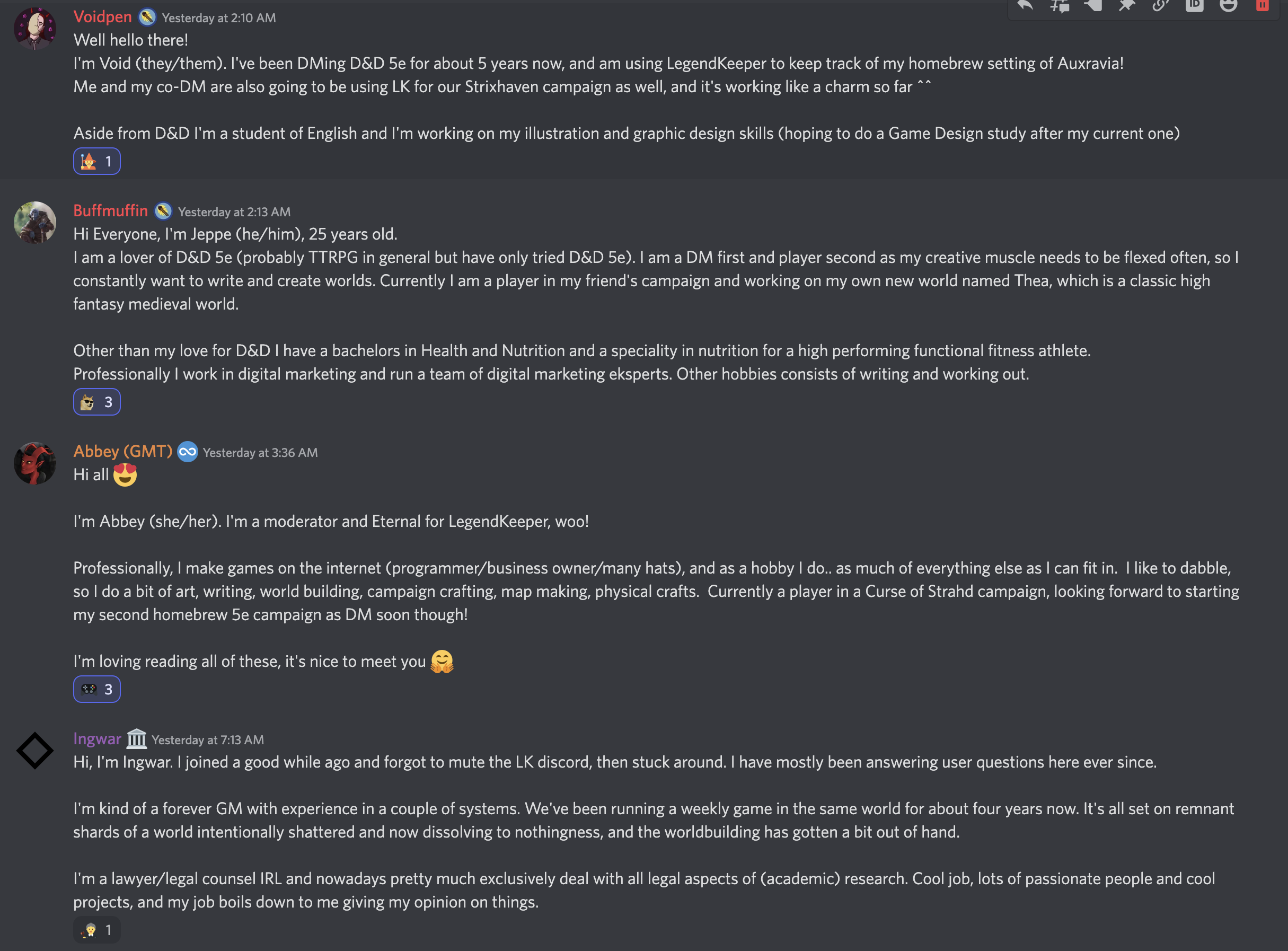 LegendKeeper Discord Community
