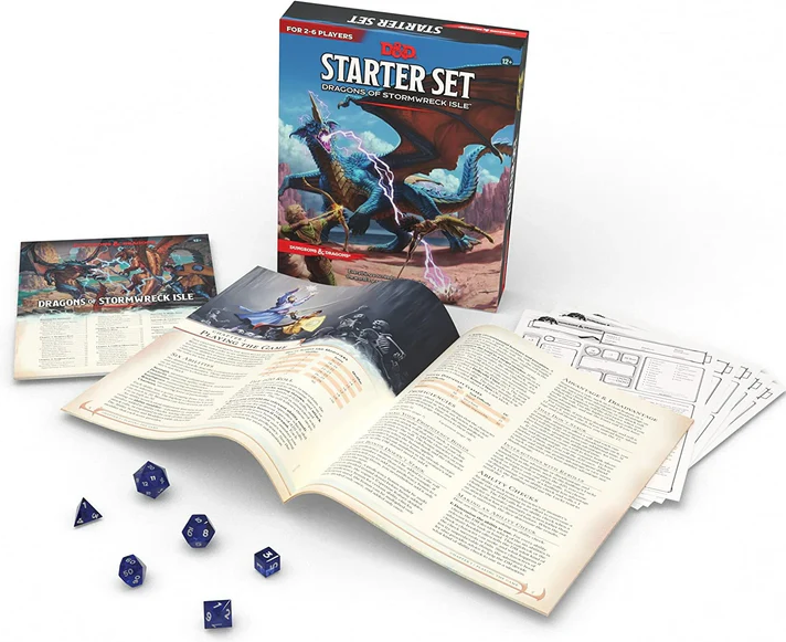 A photo of the Dungeons & Dragons Starter Set
