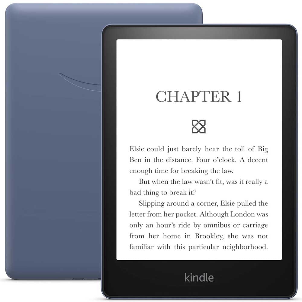 Amazon Kindle Paperwhite e-reader with 6.8-inch glare-free screen, adjustable warm light, and long battery life — perfect gift for teen readers