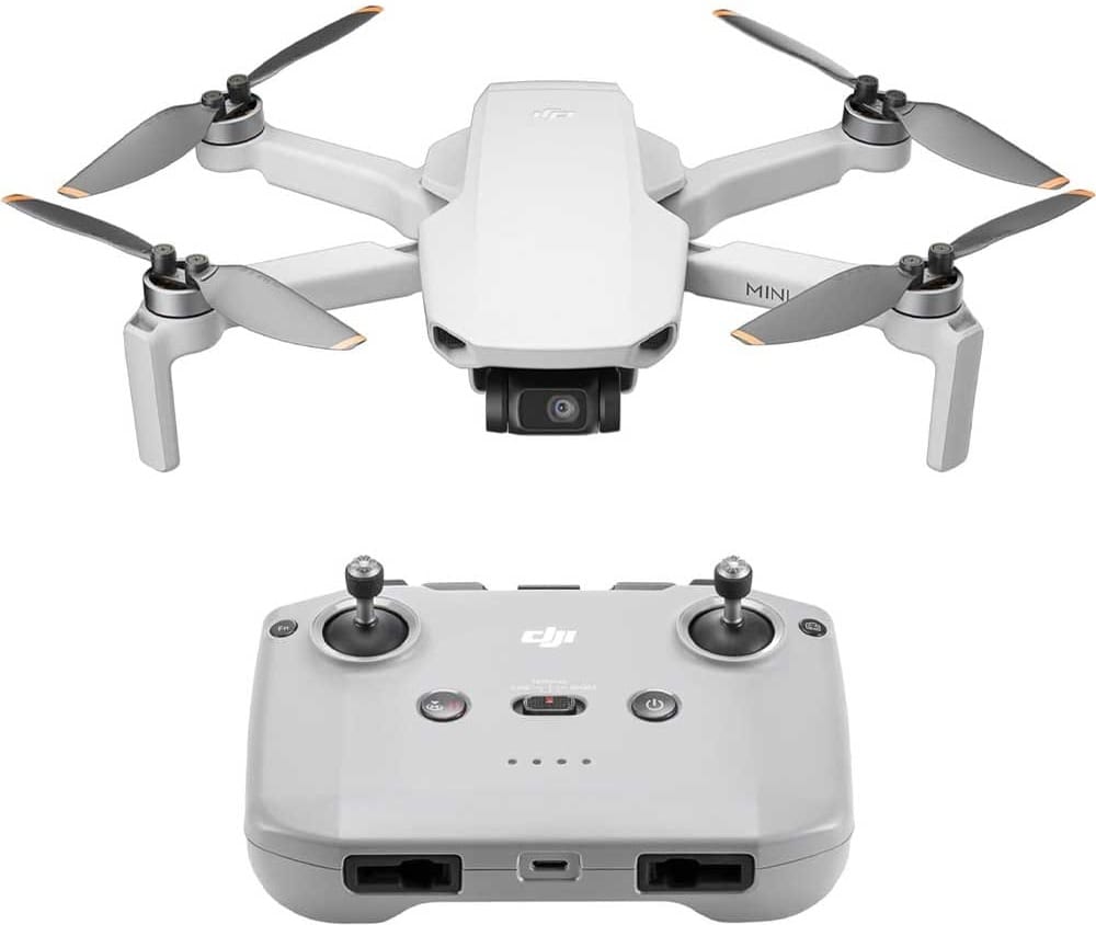 DJI Mini 4K Drone with camera and gimbal — lightweight drone for men with long battery life and pro-level aerial footage