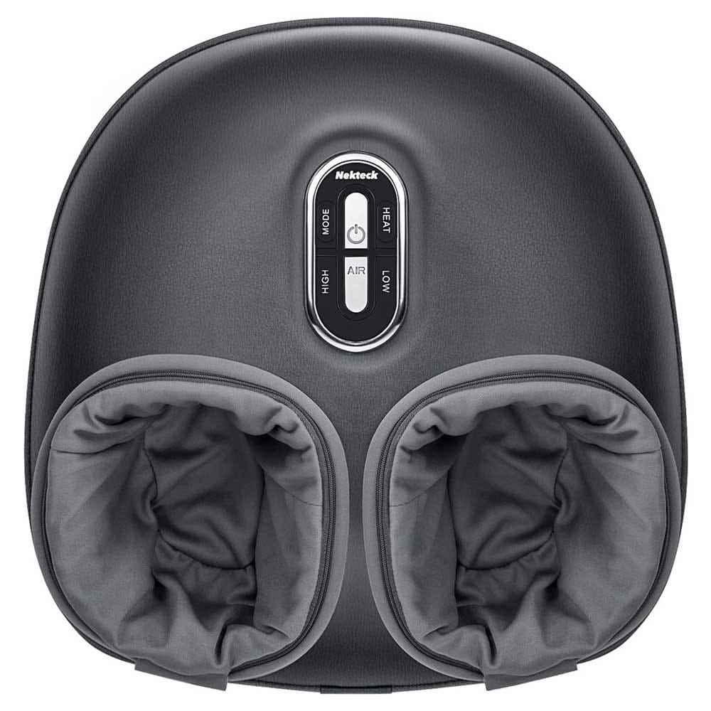 Electric shiatsu foot massager with heat and air compression — soothing birthday gift for moms who deserve pampering