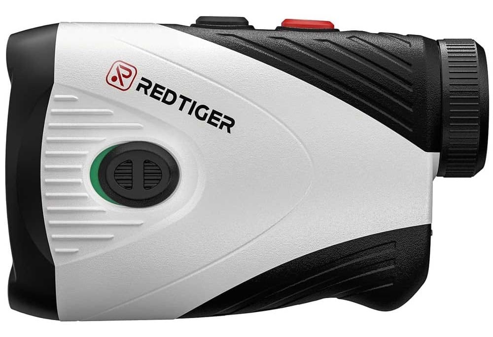 Golf rangefinder with slope switch, magnetic mount, 1200-yard range, and 6 modes — precision tool for golfers, hunters, and outdoor enthusiasts