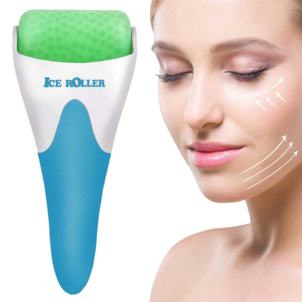 Facial ice roller for soothing puffiness, headaches, and tired eyes — a refreshing gift for new moms