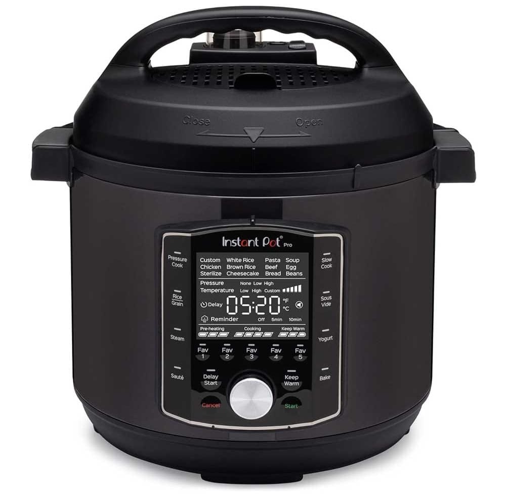 Instant Pot Pro multi-cooker with 10-in-1 functionality — perfect time-saving kitchen gift for new moms