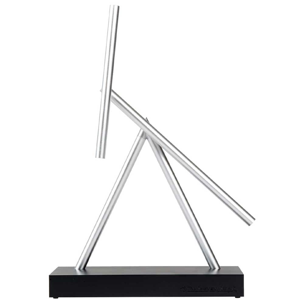 Swinging Sticks kinetic energy sculpture — double pendulum desktop art that creates endless, silent motion