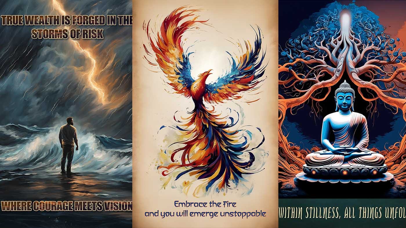 Motivational posters by The Gifting Dad – ideal for teen boys