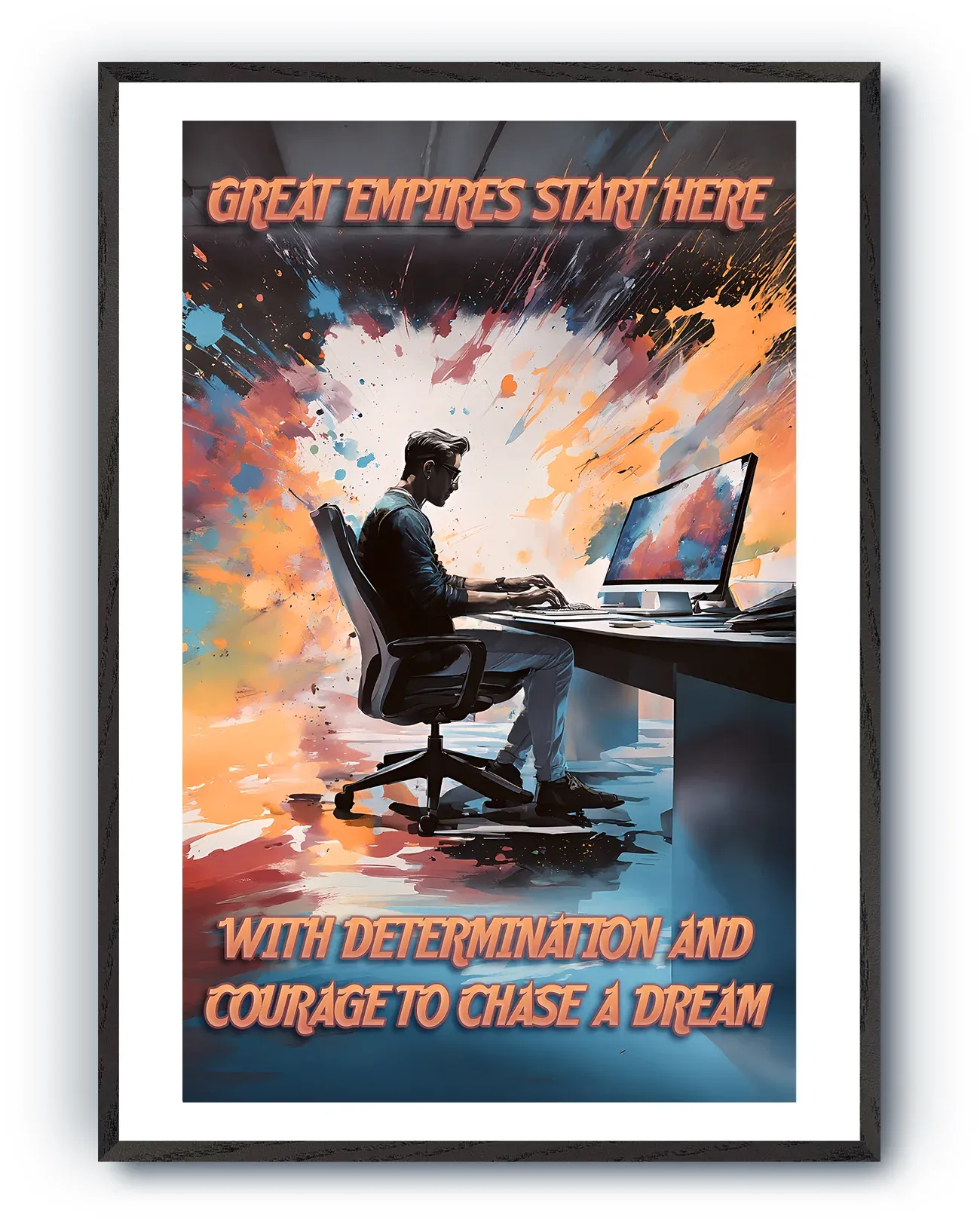 Determination and Courage poster thumbnail