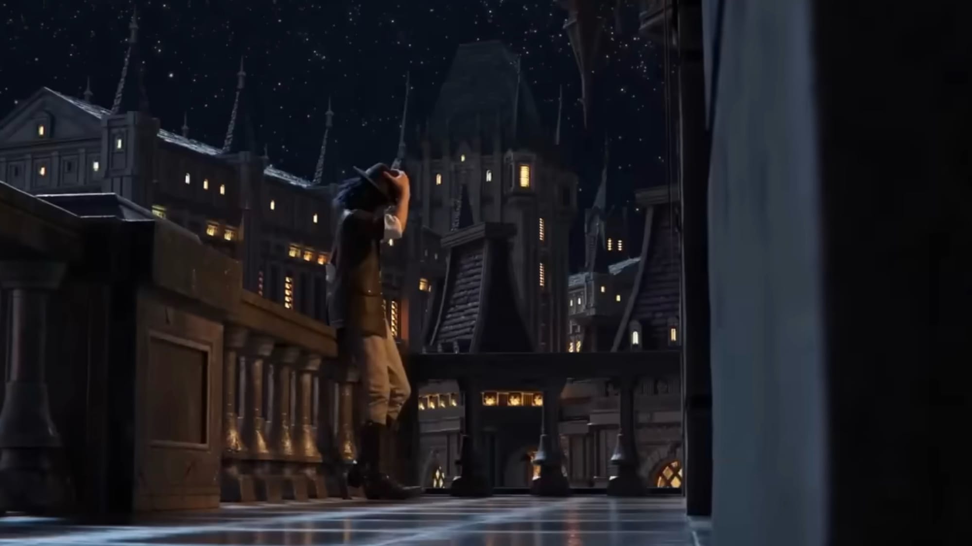 There's a 3D version of Brain standing outside in Scala ad Caelum