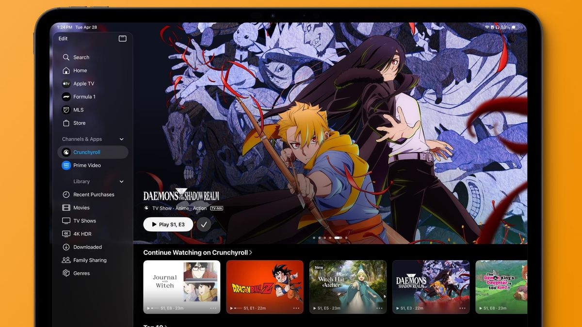 Crunchyroll Apple TV Channel still isn't a fully functional service one month later