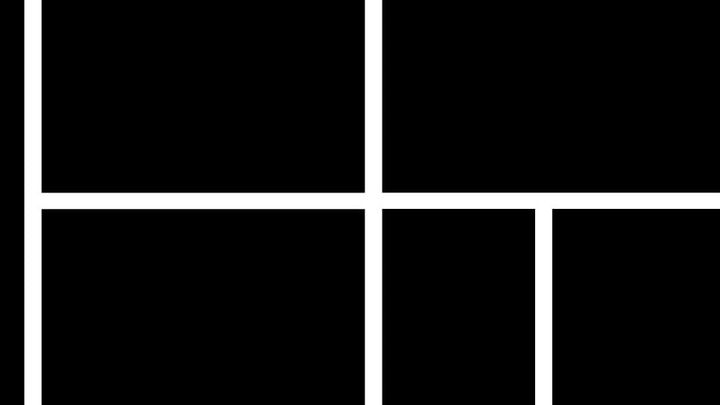 The letters H and T overlapping on a black background