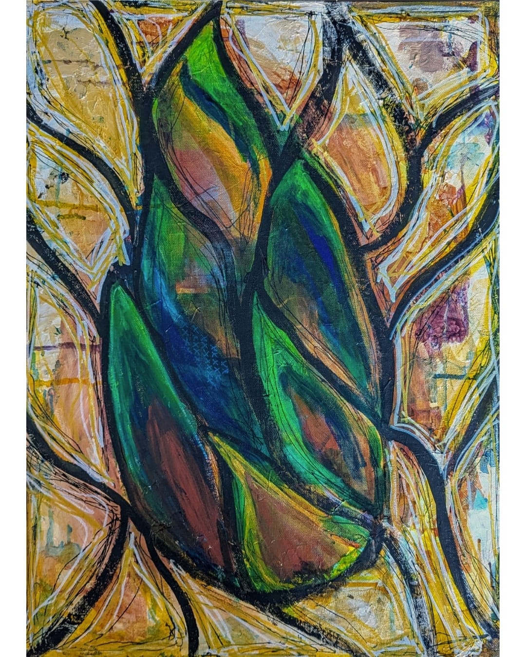 Untitled, 16"x 20" $170