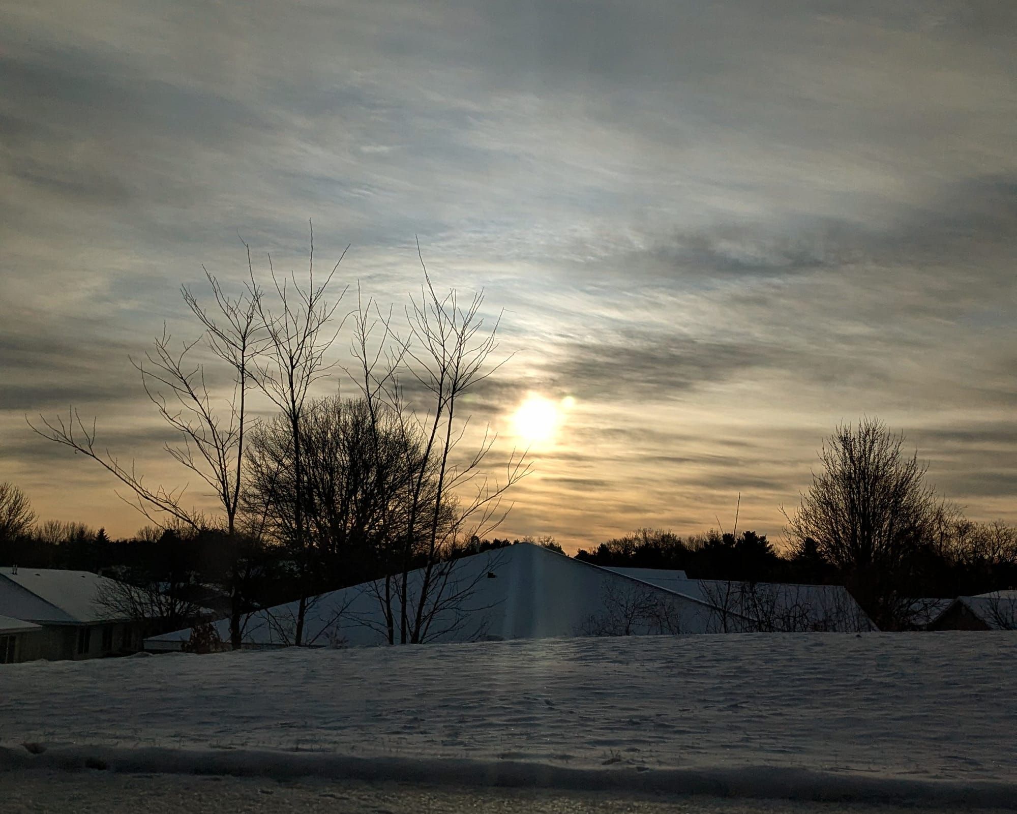Eyes open. Butt in chair.