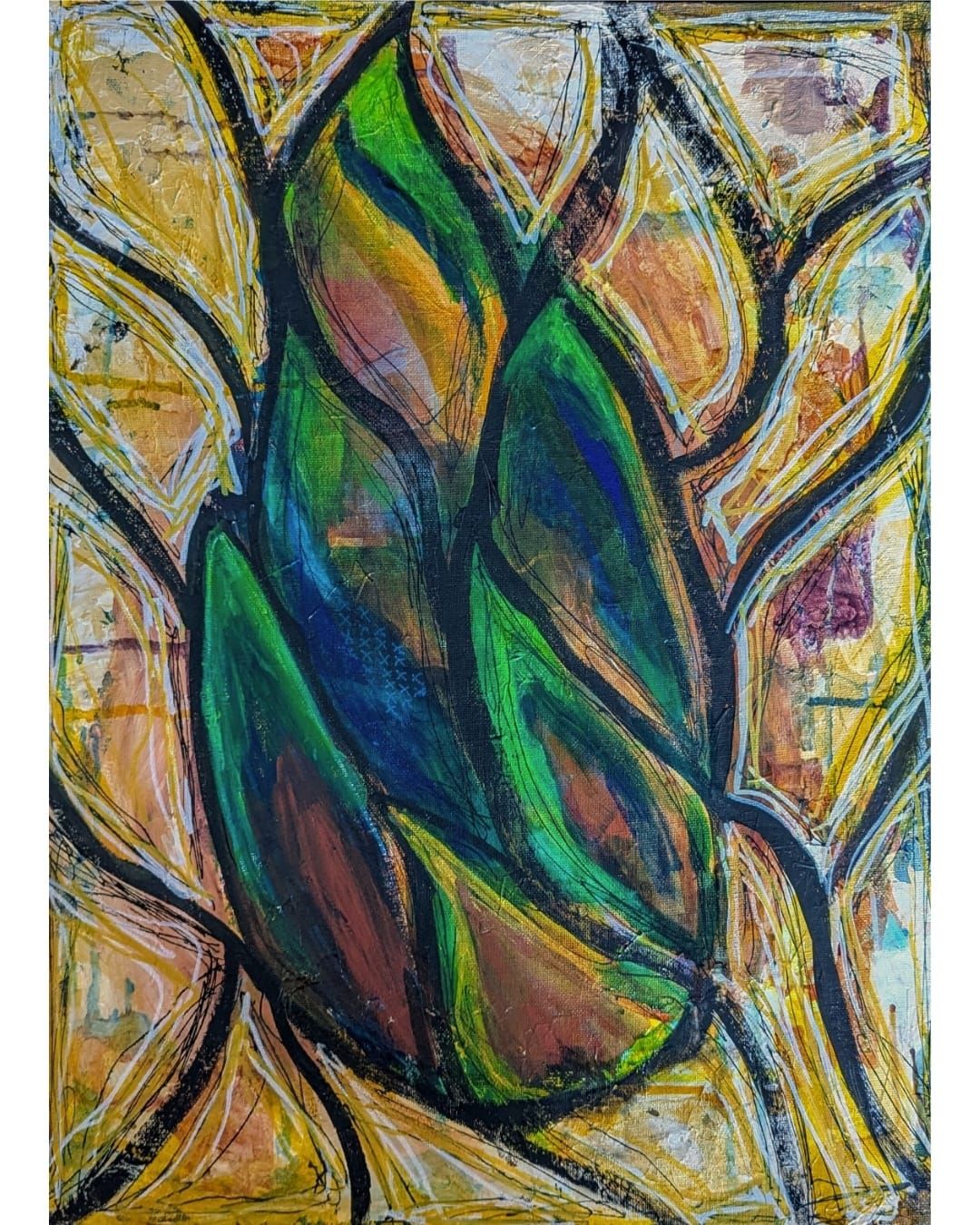 Untitled, 16"x 20" $170