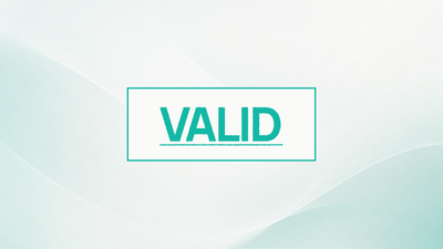 VALID: Because invisible doesn’t mean imaginary.
