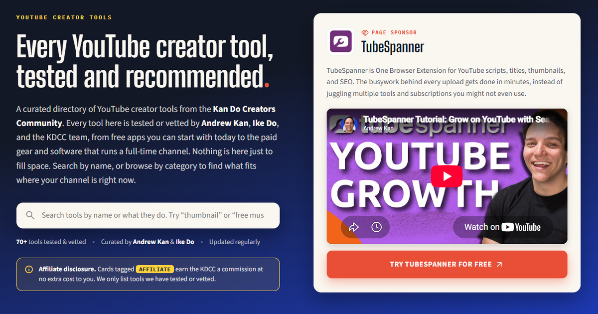 The Free YouTube Creator Resources Every Channel Should Bookmark