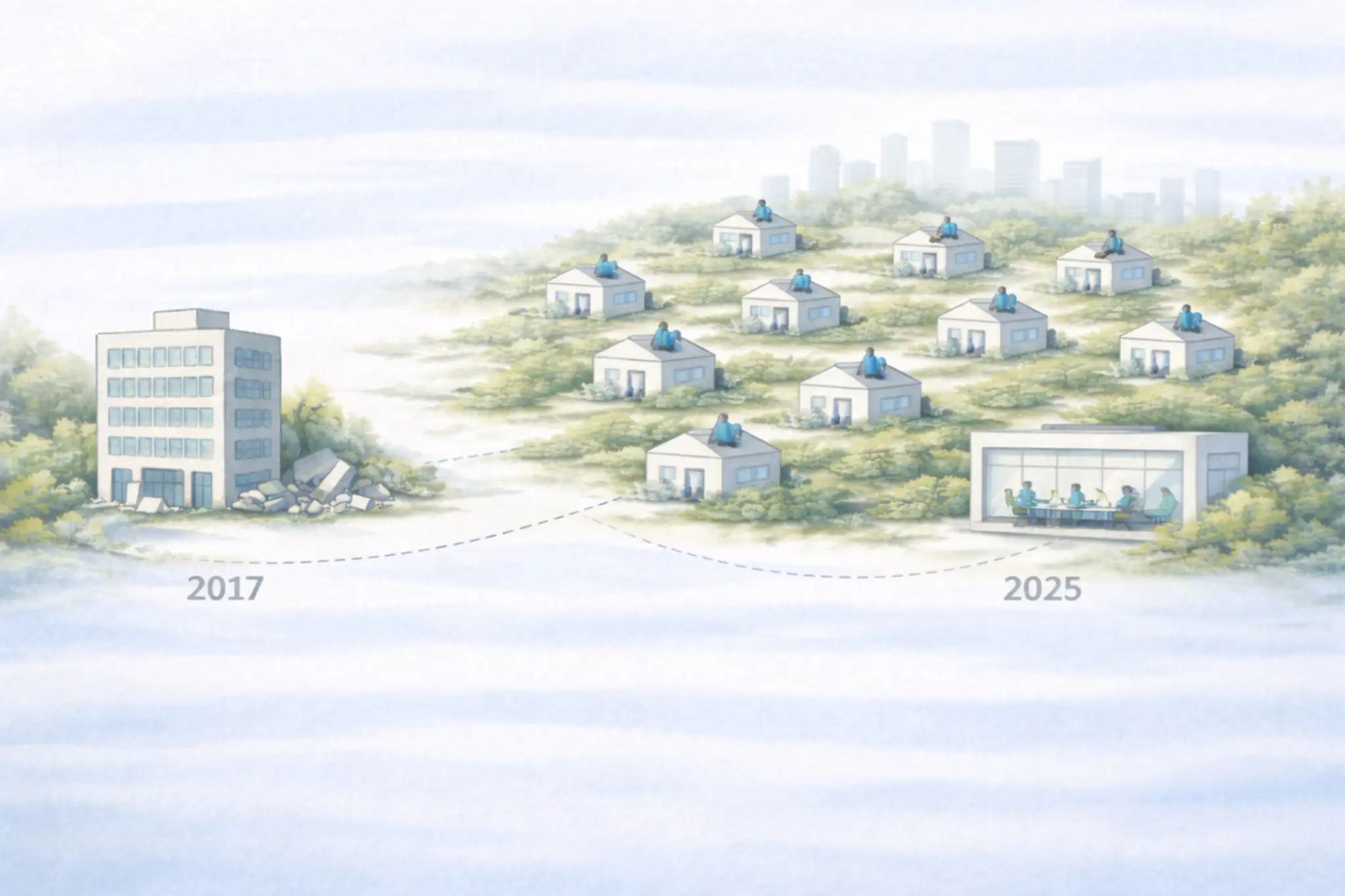 2017-2025 : Comment j'ai reconstruit l'architecture de mon entreprise