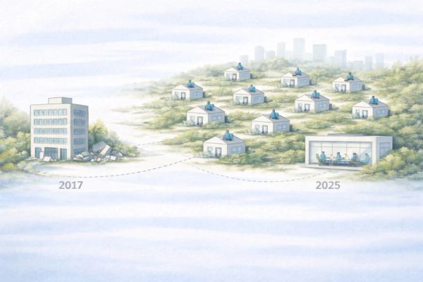 2017-2025 : Comment j'ai reconstruit l'architecture de mon entreprise