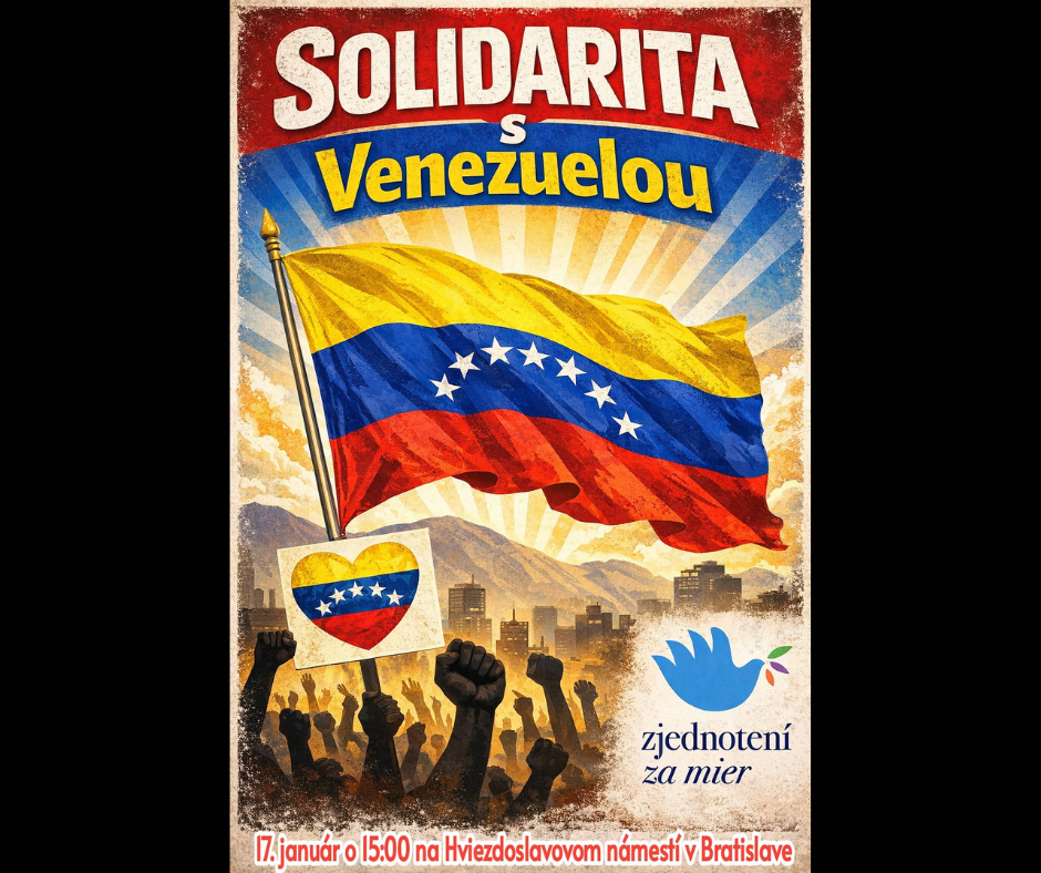 Pozvánka na akciu Solidarita s Venezuelou v Bratislave