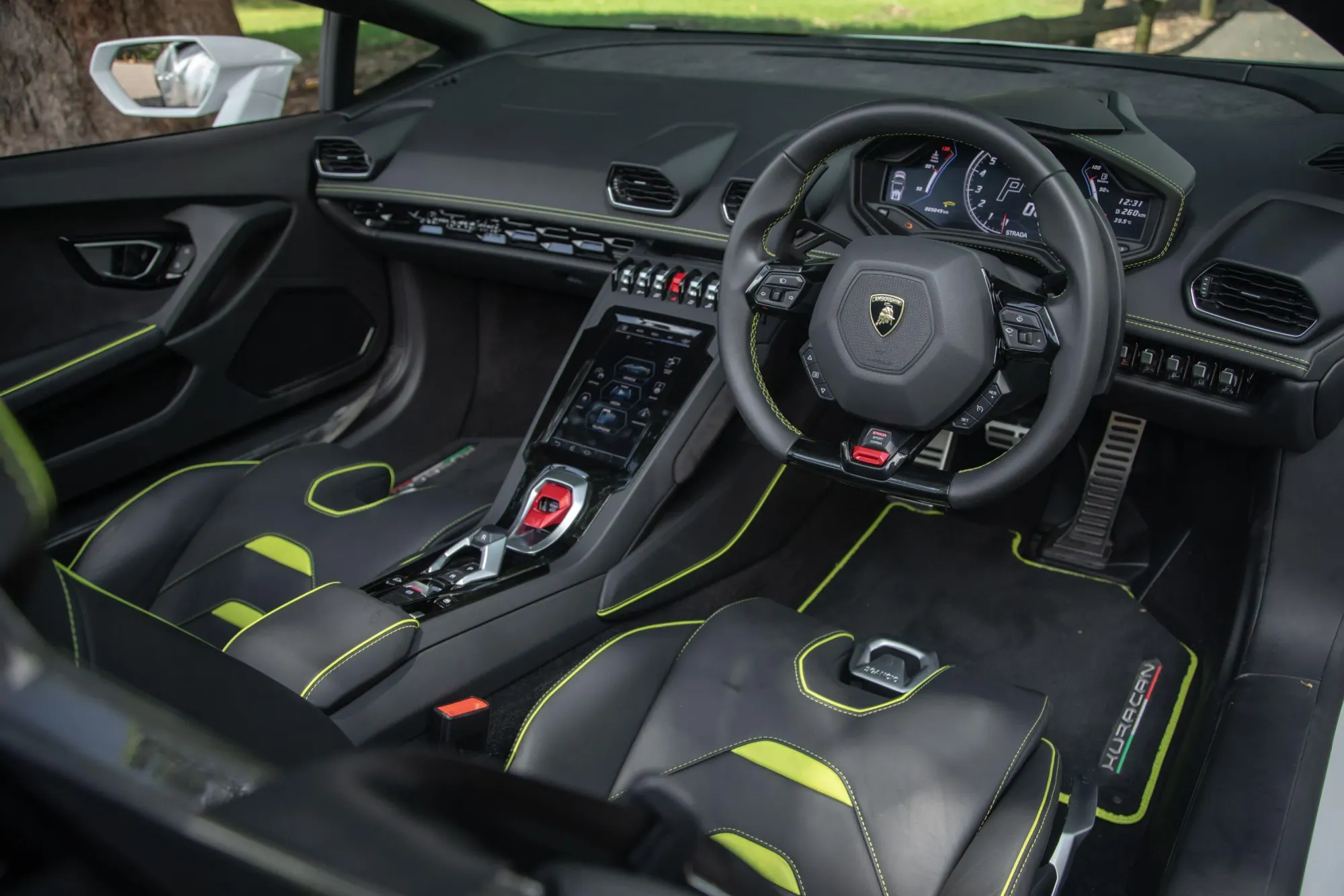 Interior Lamborghini Huracán Evo Spyder