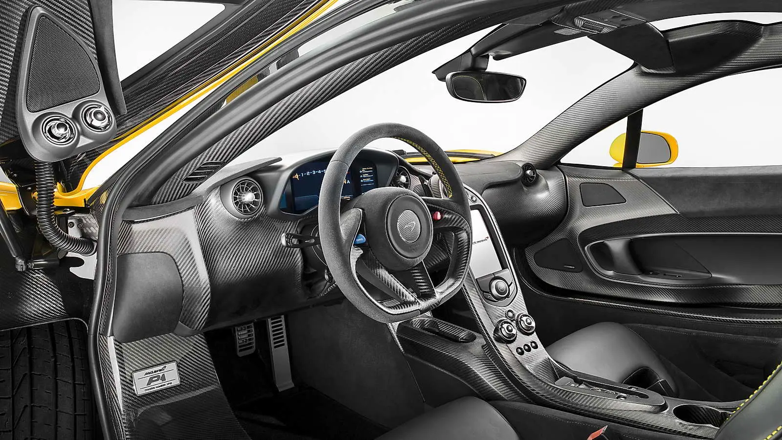 Interior McLaren P1 2013 Cockpit