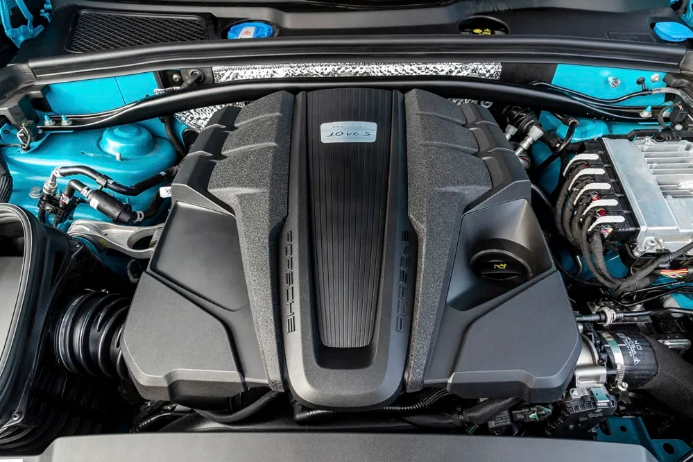Motor V6 del Porsche Macan S 2019