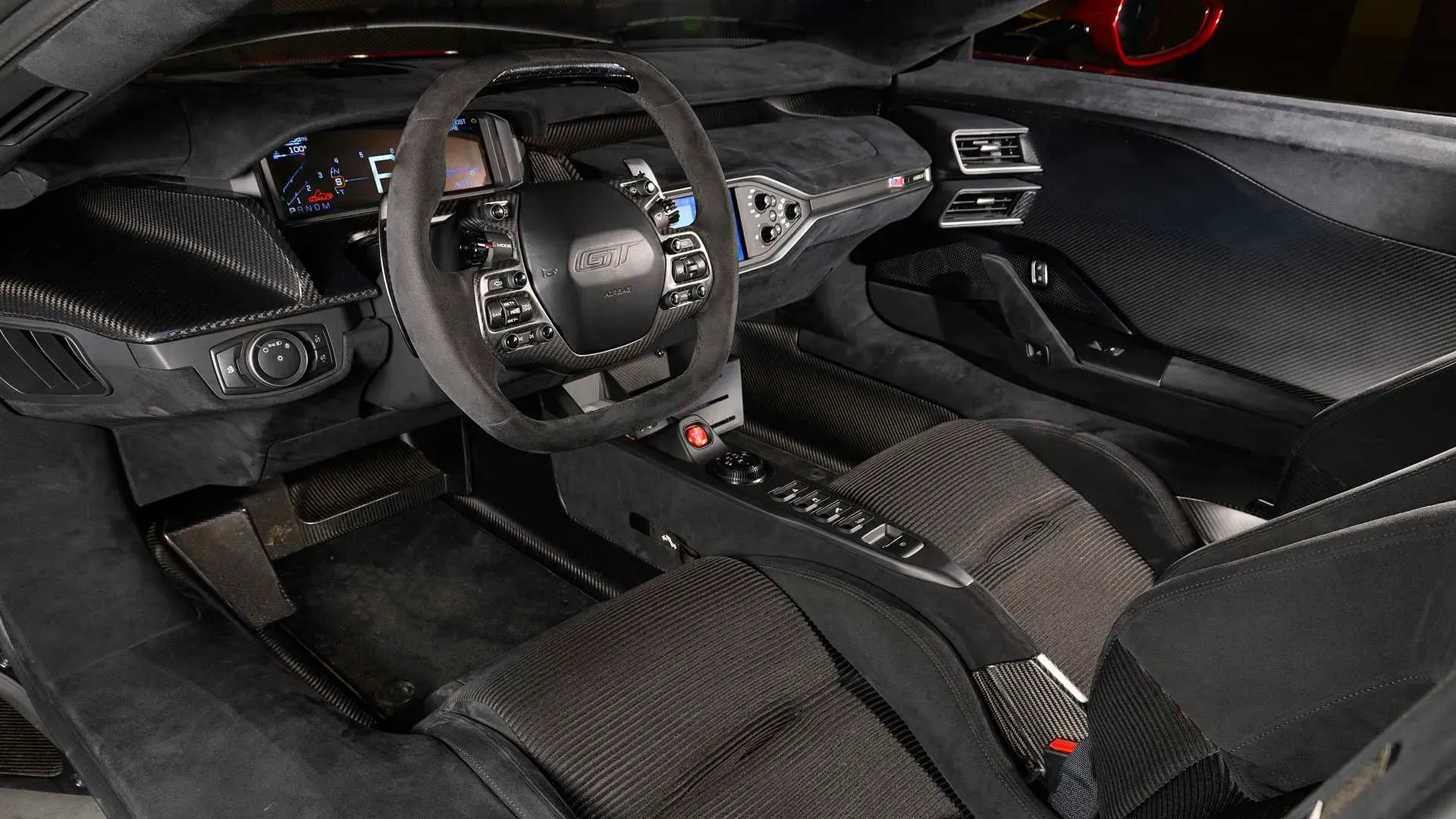 Interior ford gt 2017