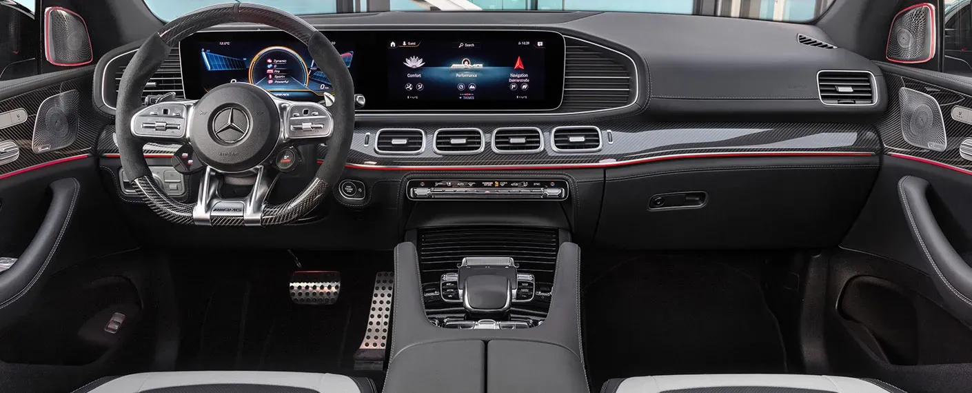 Interior del Mercedes-AMG GLE 63 S Coupé