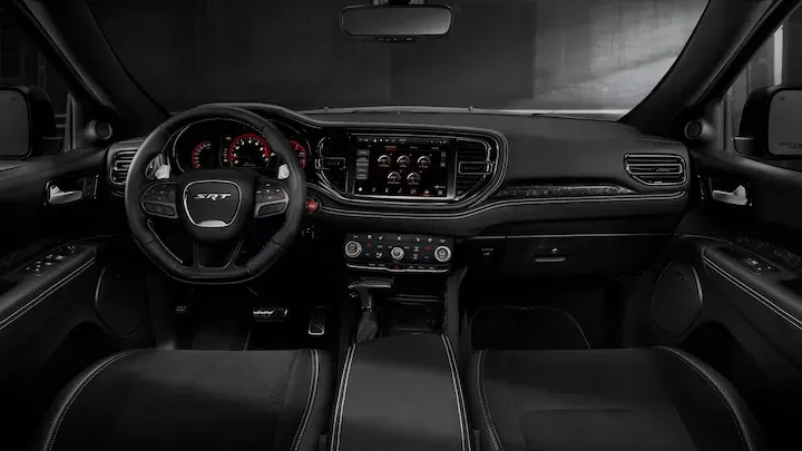 Interior detallado Dodge Durango SRT Hellcat 2021