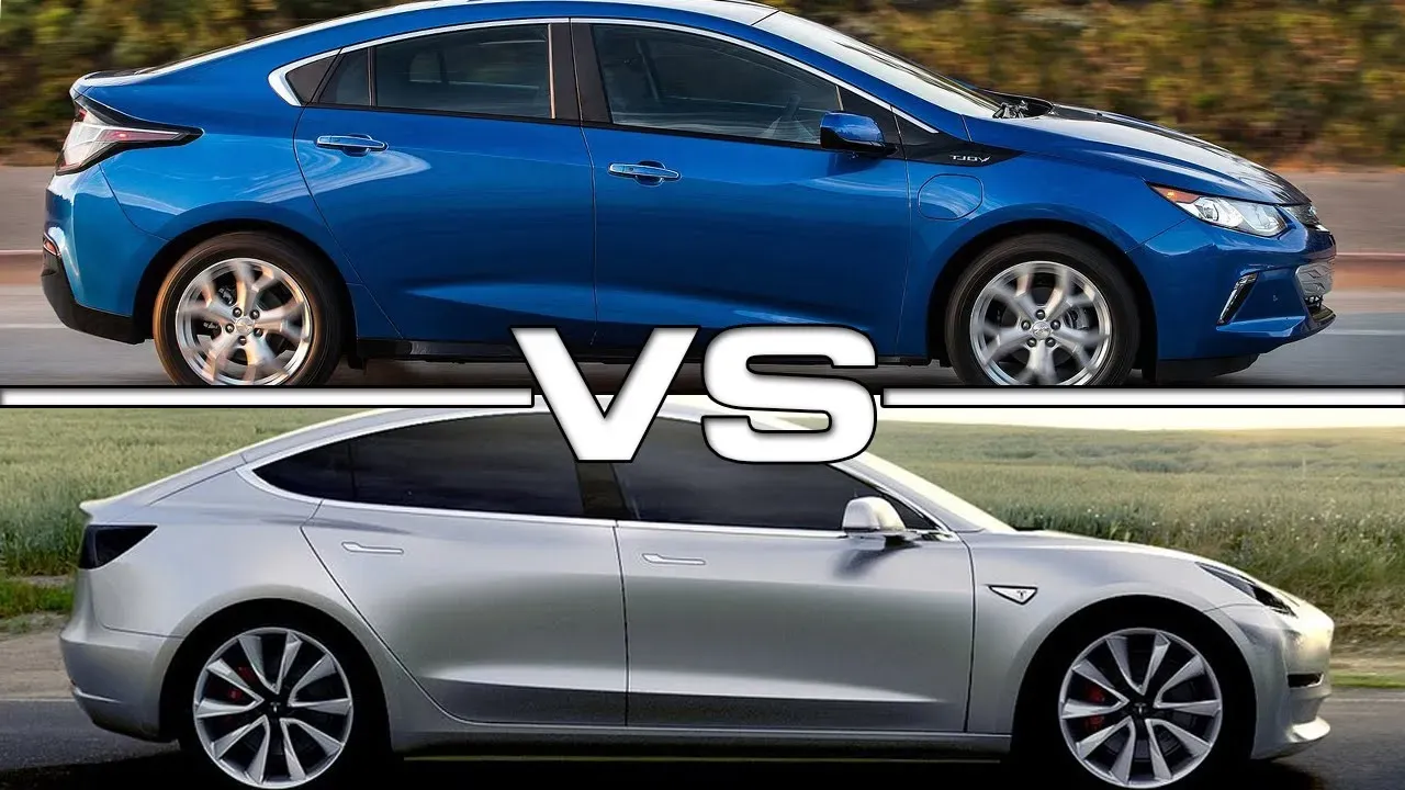 Comparativa Chevrolet Bolt vs Tesla Model 3