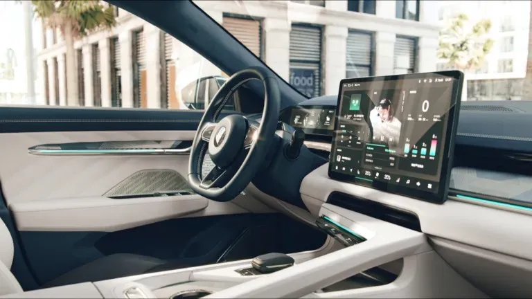Interior zeekr 001