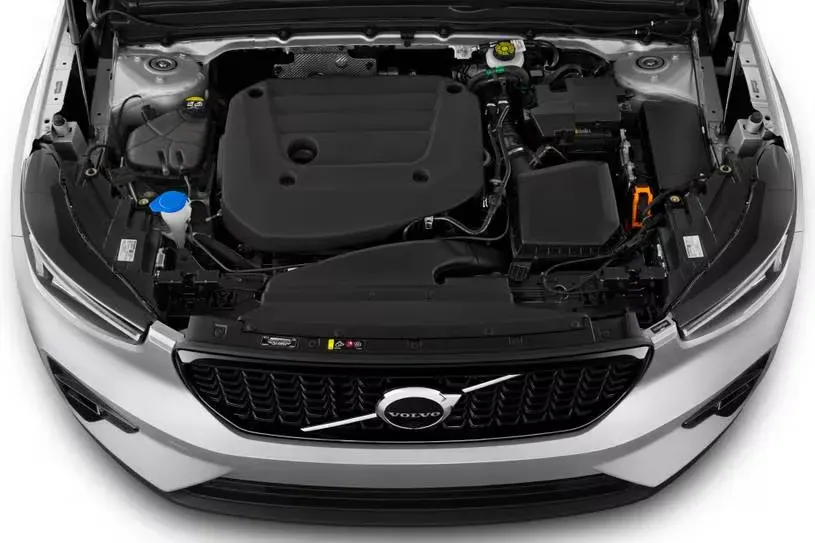 Motor de un Volvo XC40