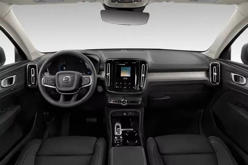 Interior del Volvo XC40 moderno
