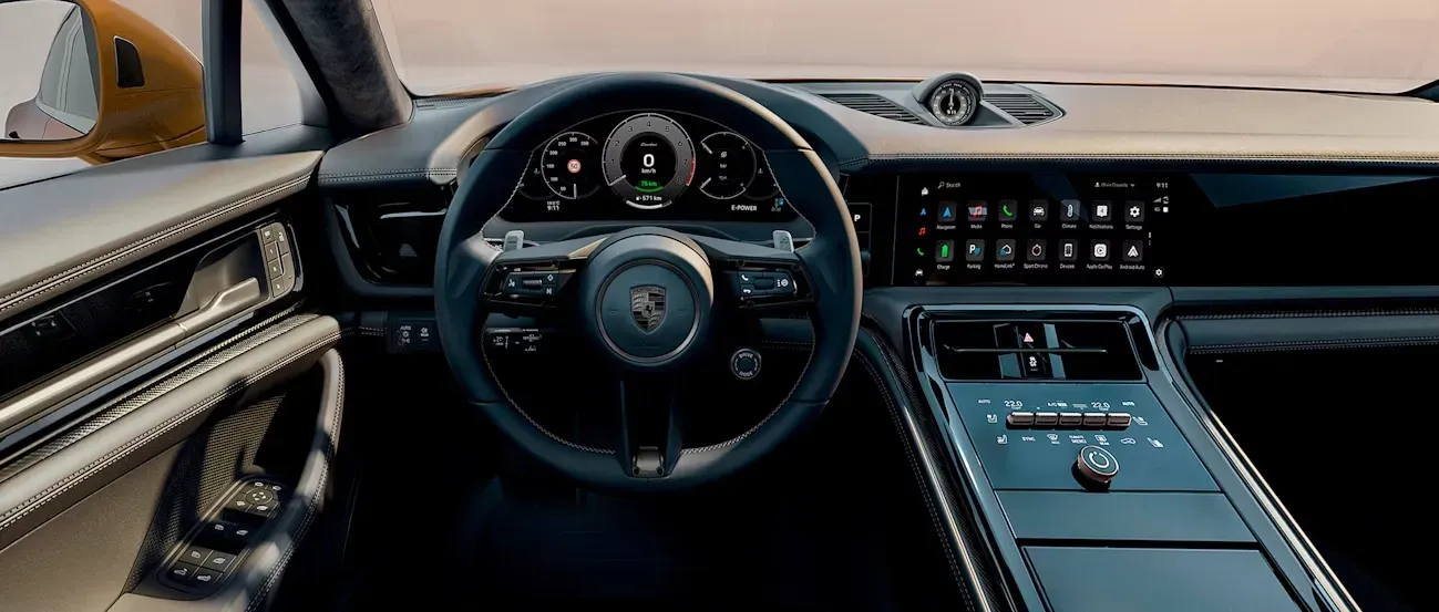 Interior y cockpit del Porsche Panamera E-Hybrid