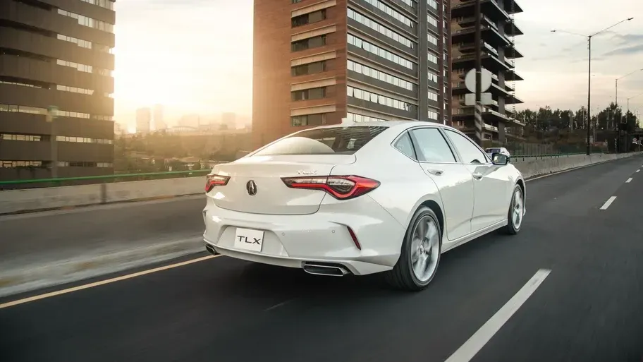 Parte trasera acura tlx advance 2024 blanco