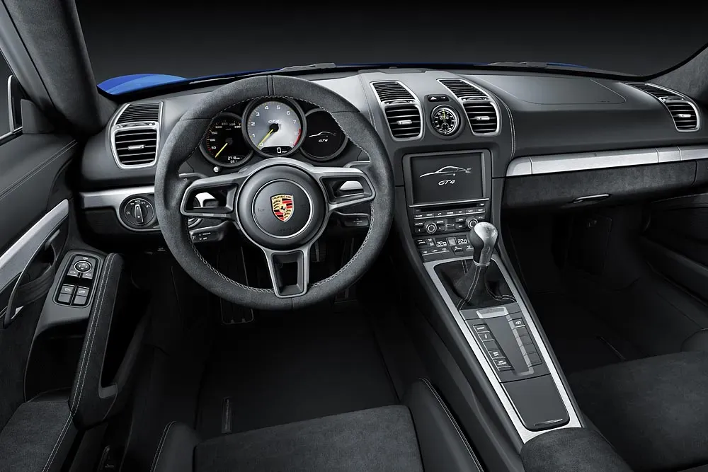 Interior Porsche GT4