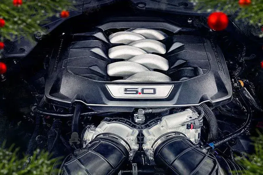 Detalle del motor V8 biturbo de 5.0 litros del Koenigsegg Jesko