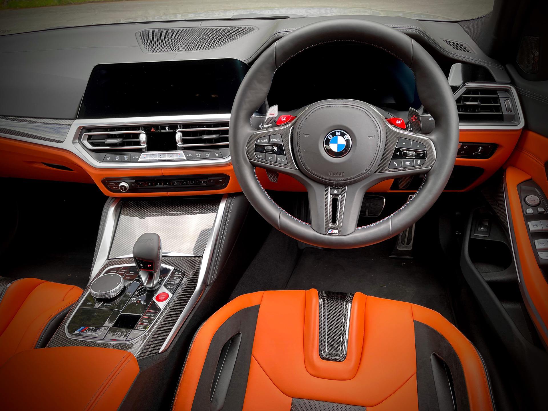 Interior del BMW M3 G80