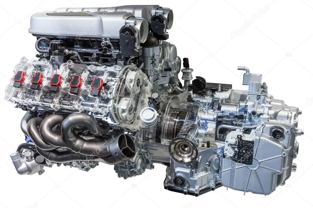 Motor V10 del Audi R8