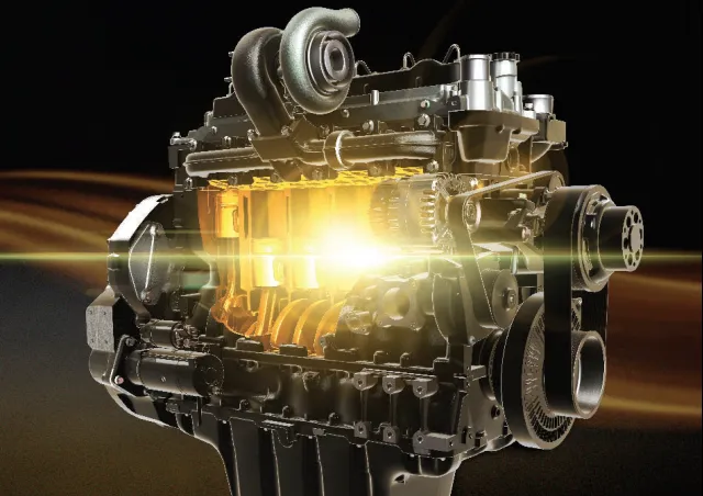 Motor JCB 672 Diesel de 6 cilindros