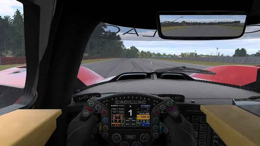 Interior del Cadillac V-Series R