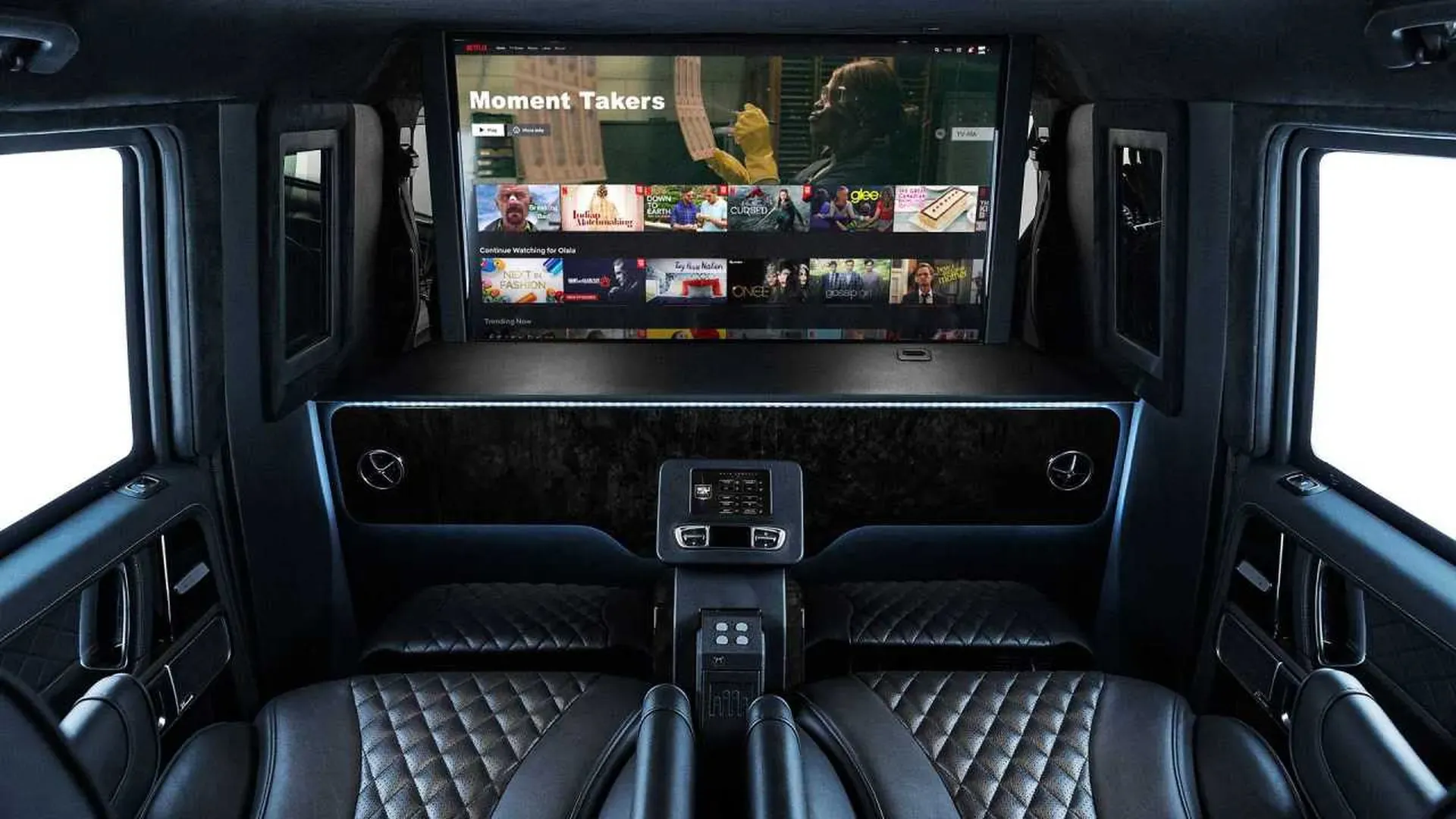 Asientos traseros del Mercedes-Benz G 63 AMG