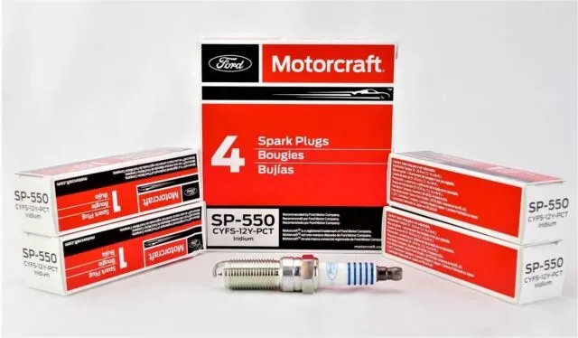 Bujías de auto de la marca Motorcraft